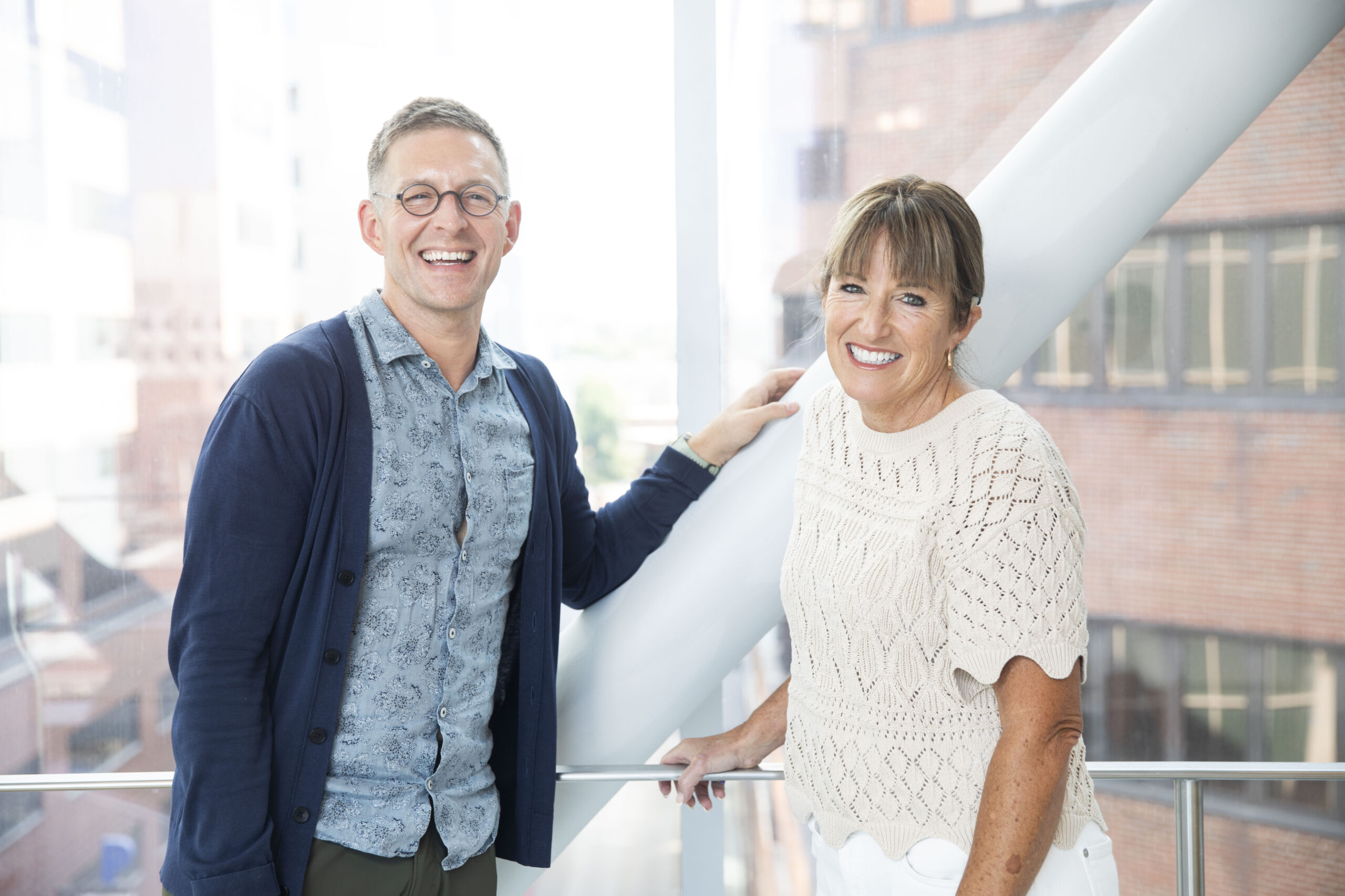 Jennifer Pack, a mother and a real estate agent, wanted to better hear the voices of her children and her clients; how VUMC research audiologist Jonathan Neukam helped that happen - Vanderbilt Health News