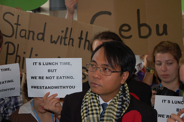 Yeb Saño's fast for the climate offers sanity amid the madness of global inaction • Waging Nonviolence | Waging Nonviolence