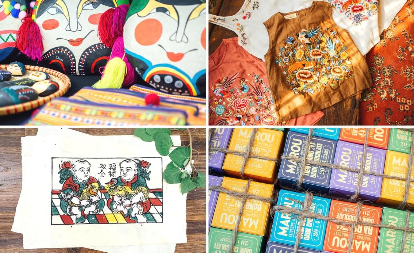 18 Authentic Hanoi Souvenirs to Buy in Vietnam + Shopping Map