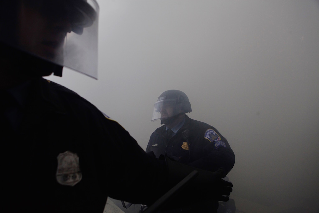 Photos: Protests, Bricks, and Fires in DC on Inauguration Day - Washingtonian