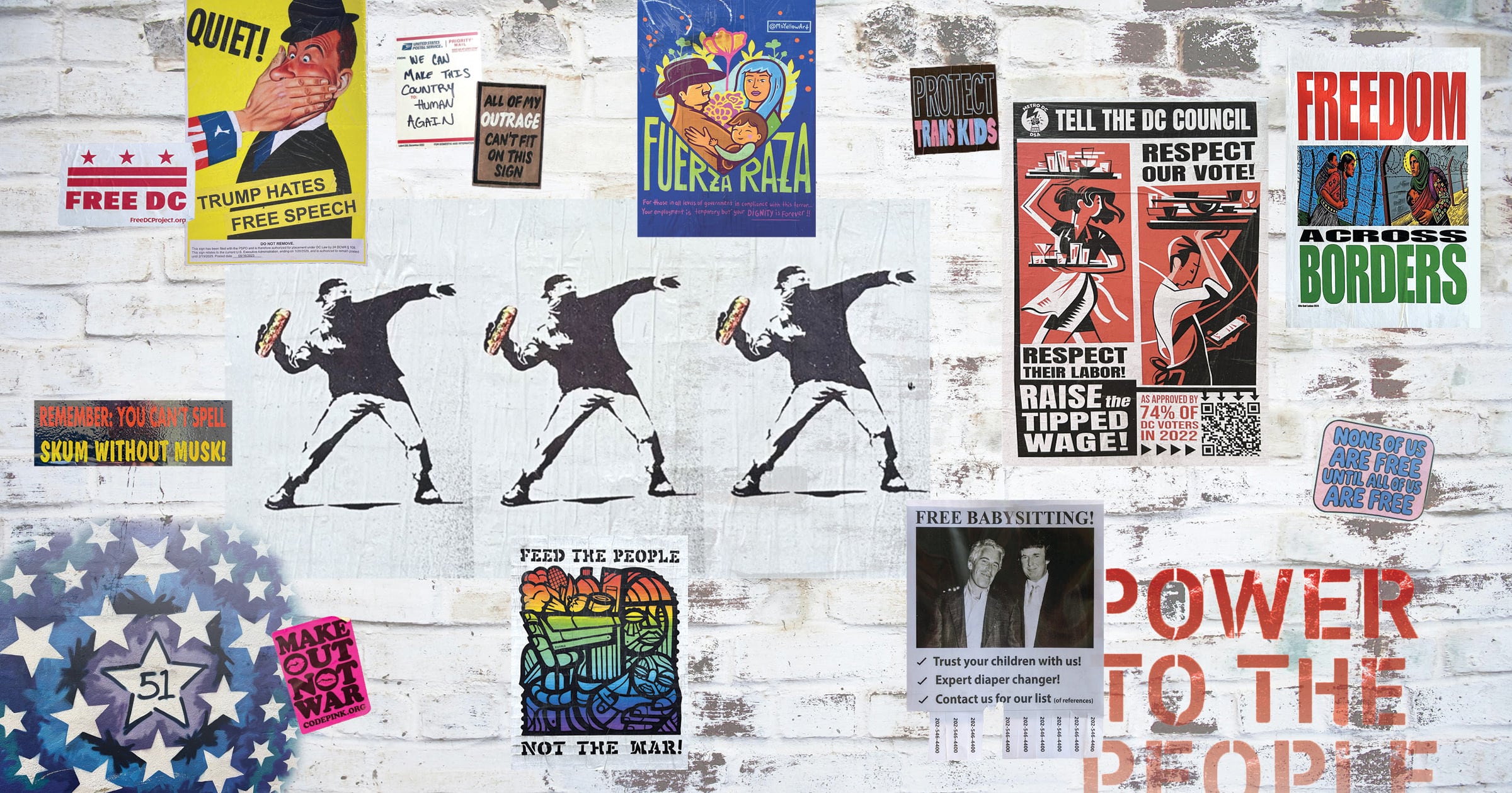 How DC Resists Through Protest Art