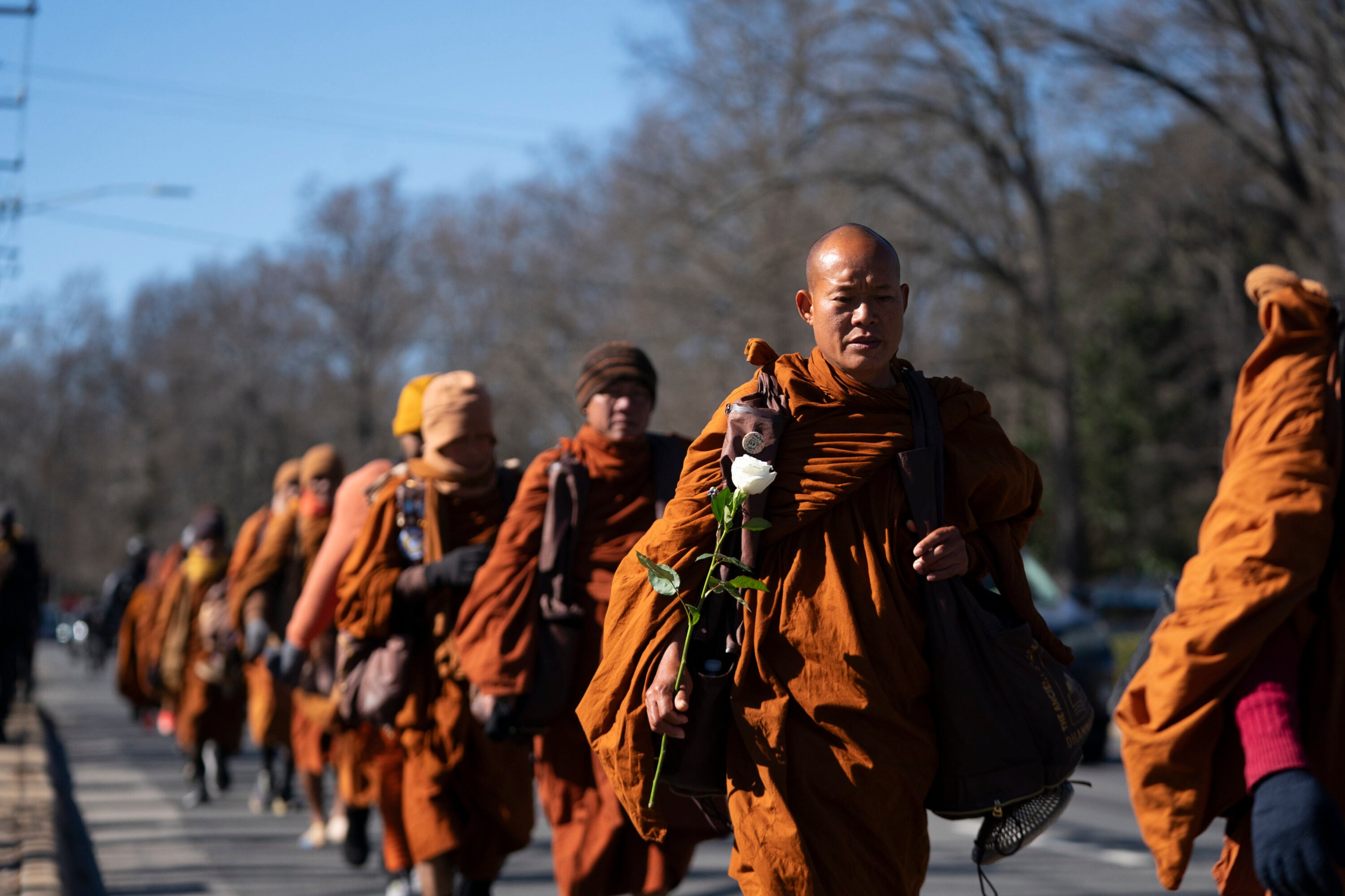 After Walking 2,300 Miles, These Buddhist Monks Are Arriving in DC - Washingtonian