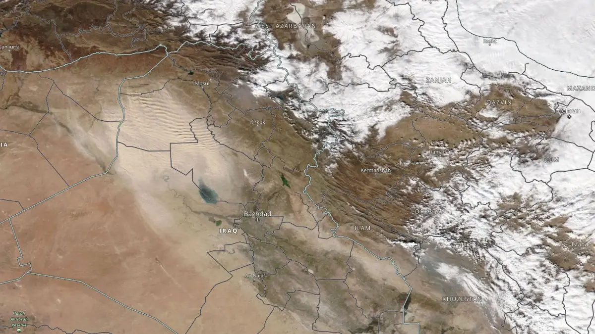 Severe dust storms hit Iraq and Iran - The Watchers