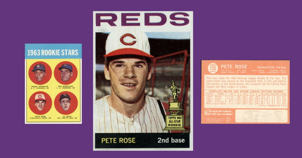 Is It a Felony to Love the 1964 Topps Pete Rose Baseball Card? – Wax Pack Gods
