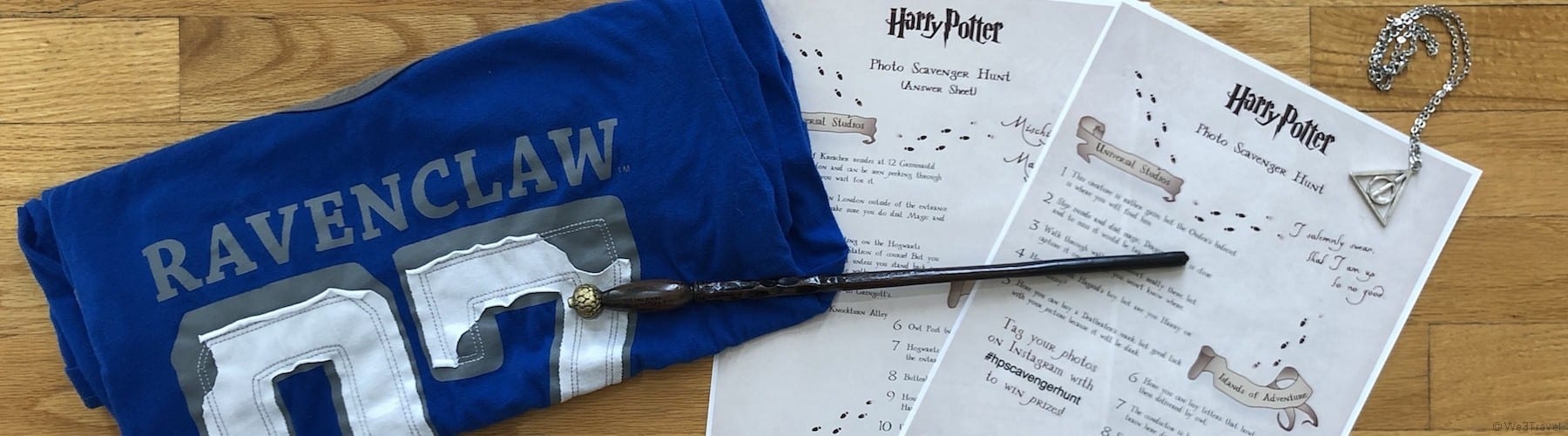 Fun Universal Orlando Harry Potter Scavenger Hunt Challenge [Printable]