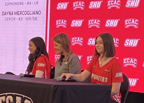 Sacred Heart among ‘Pioneers’ of collegiate flag football - Westfair Communications