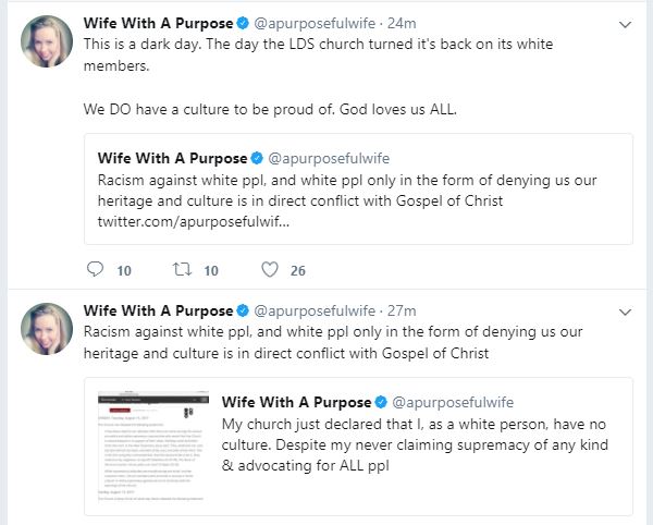 Wife With a Purpose: Mormonism’s Alt Right Representative – Wheat & Tares