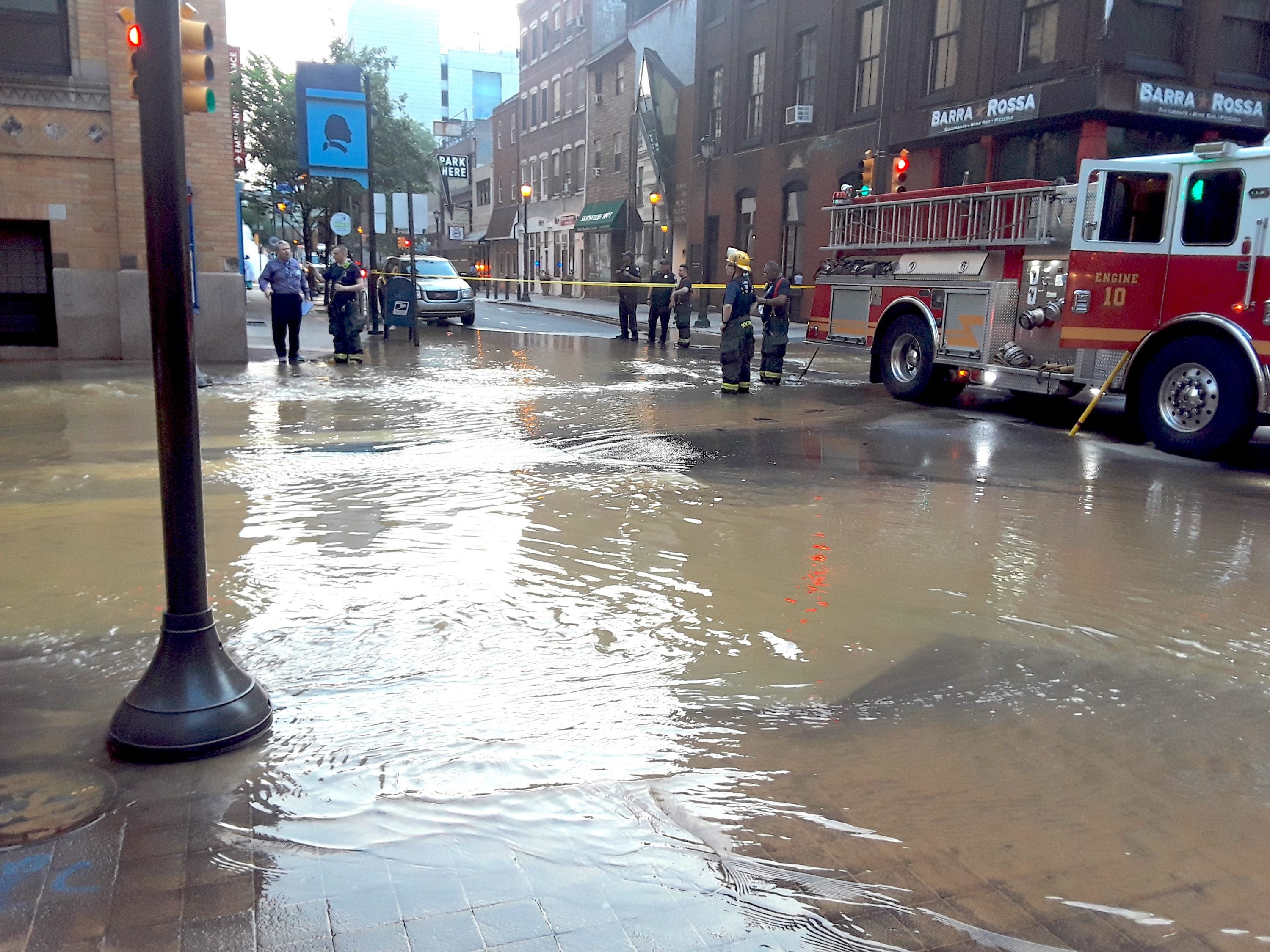 Damages from water-main break expected to exceed $500,000 liability limit - WHYY