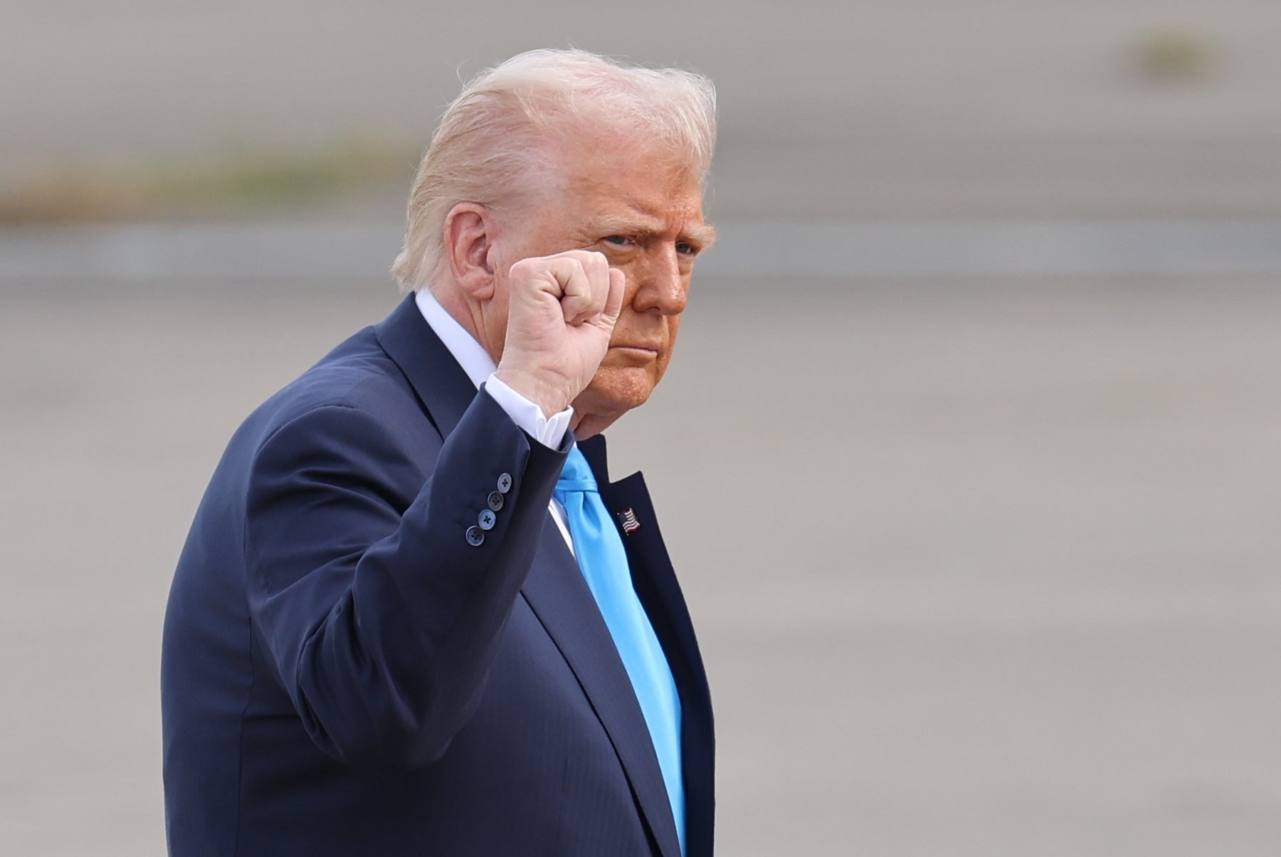 Trump says 'it's too bad' he can't run for a third term