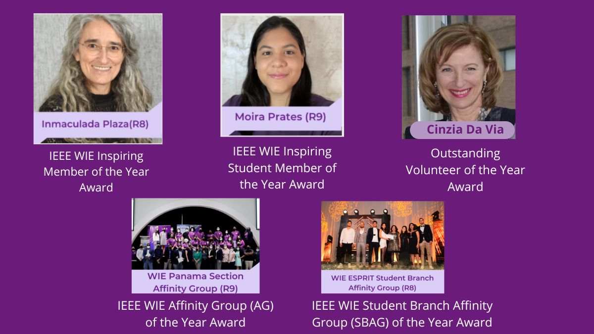 2022 Women In Engineering Award Recipients | IEEE Women in Engineering