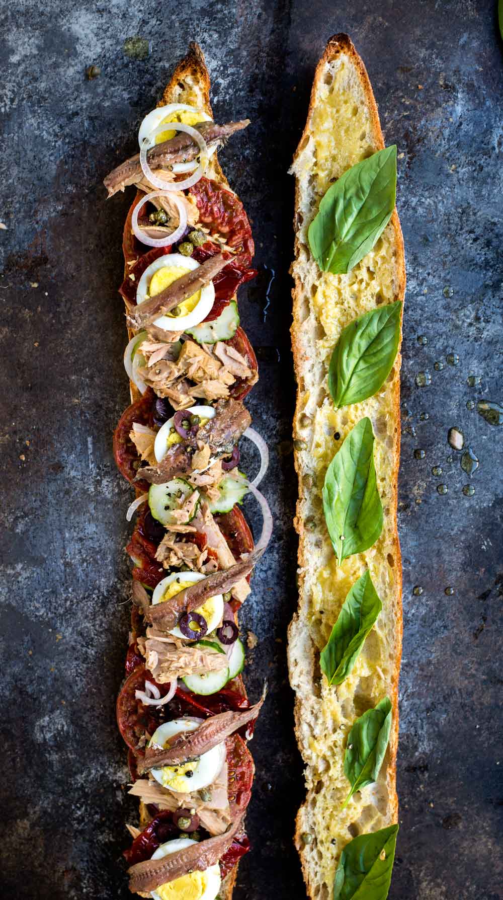 Pan Bagnat - WILD GREENS & SARDINES