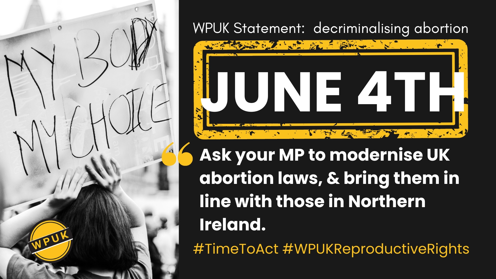 WPUK statement: decriminalising abortion - Woman's Place UK