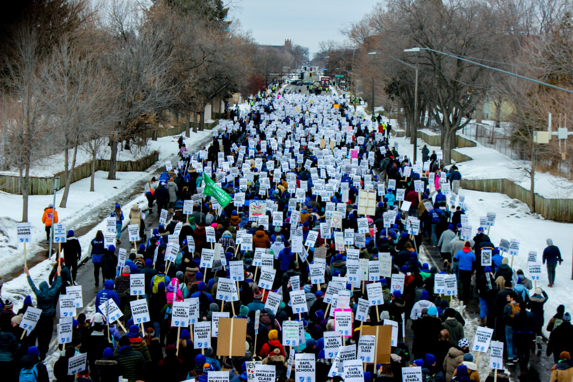 “We Will Win”: For the First Time in 50 Years, Minneapolis Teachers Are Out on Strike - Workday Magazine