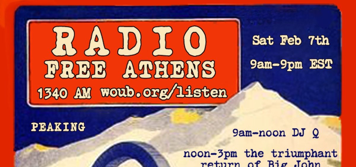 This Week On Radio Free Athens: February 7, 2026 - WOUB Public Media