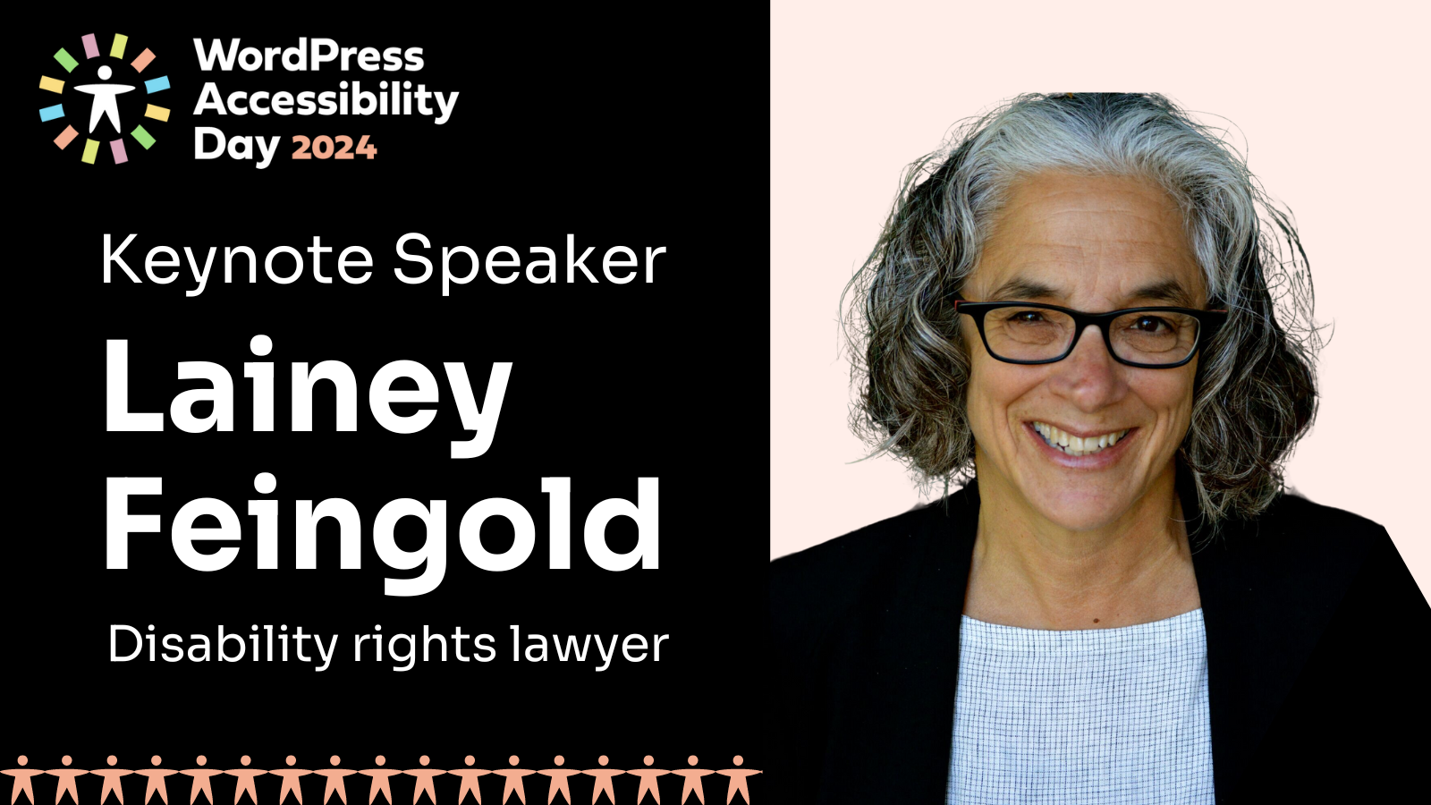 Announcing Lainey Feingold as our 2024 Keynote Speaker - WordPress Accessibility Day 2024 Archive