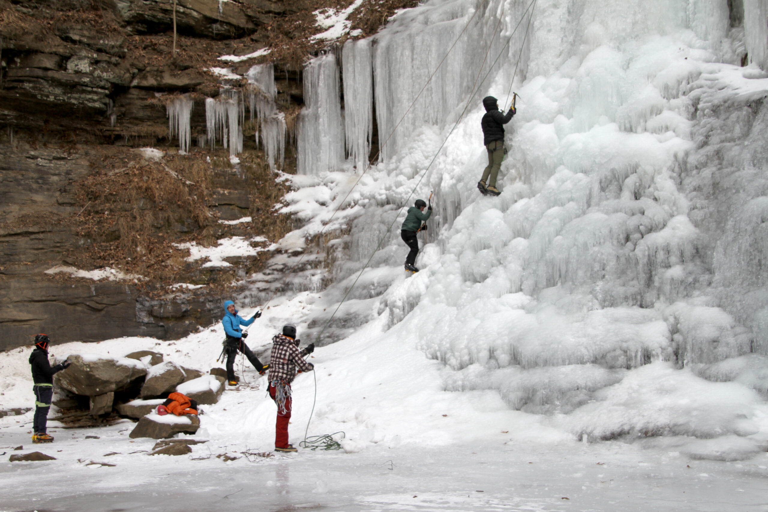 How ice climbers enjoyed the cold | WPLN News