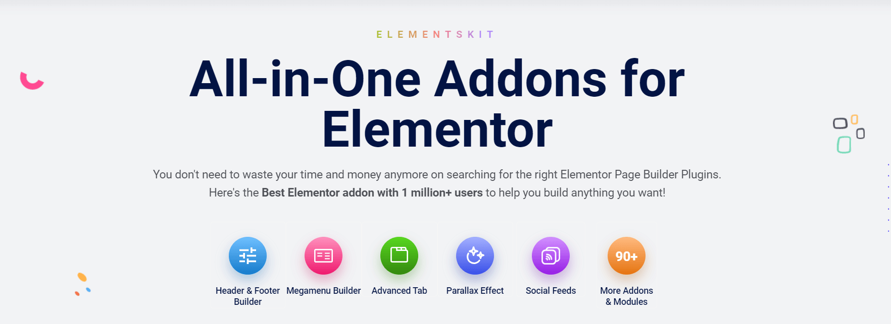 All in One Elementor Addon with the Largest Elements Library