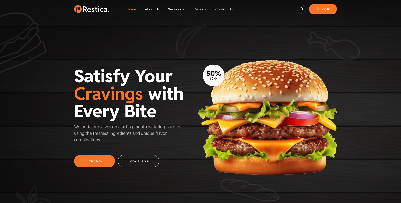 Restica - Restaurant Templates for Elementor - elementskit