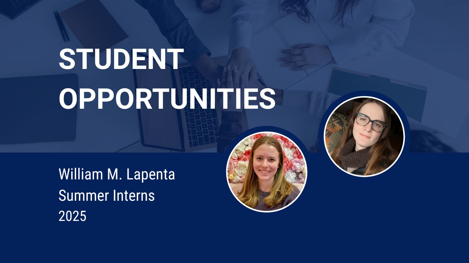 Meet WPO’s 2025 Lapenta Interns - NOAA Weather Program Office