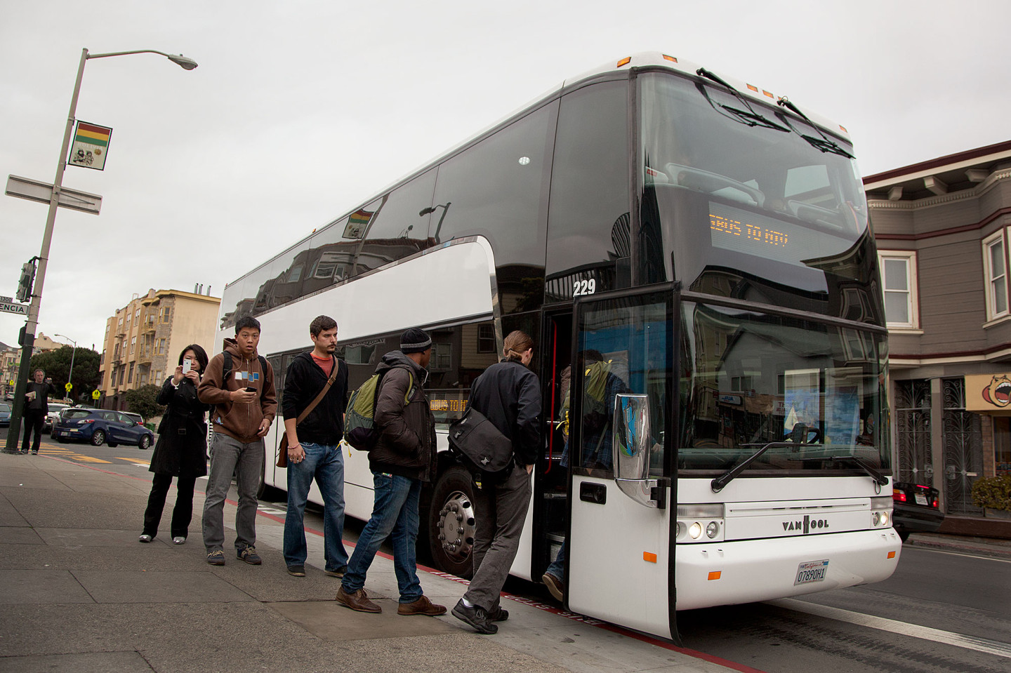 Teamsters Launch Drive to Organize Facebook Bus Drivers | KQED