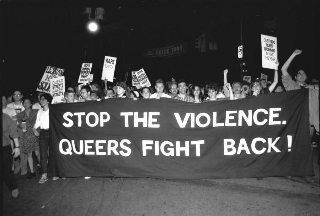 When Queer Nation 'Bashed Back' Against Homophobia with Street Patrols and Glitter | KQED