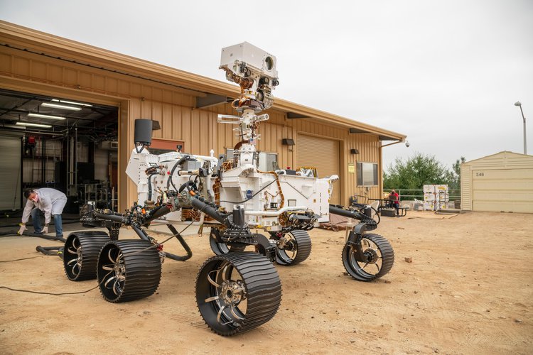 JPL Robotics: Mars Yard Tour Video