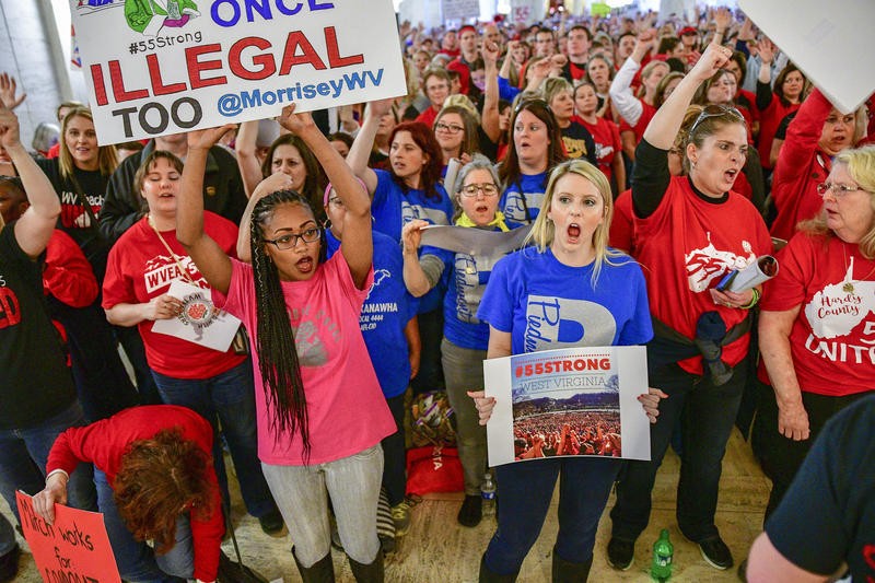Not Just Red vs Blue: What the Teacher Strike May Reveal About West Virginia's Political Landscape
