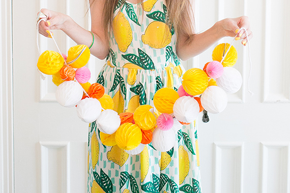 Citrus-themed bridal shower for Studio DIY | Party theme | 100 Layer Cake