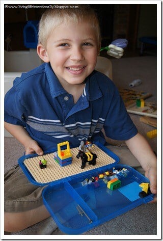 DIY Travel Lego Case