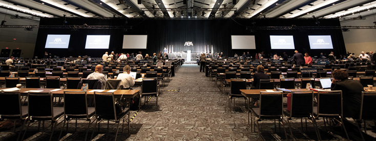 ABA House calls out law firm intimidation, supports the First Amendment and more