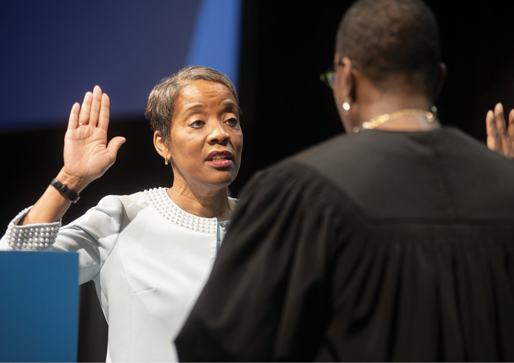 ABA President Michelle A. Behnke will prioritize defending liberty, pursuing justice