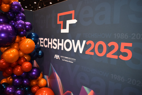 Artificial intelligence was front and center at the landmark 40th ABA Techshow