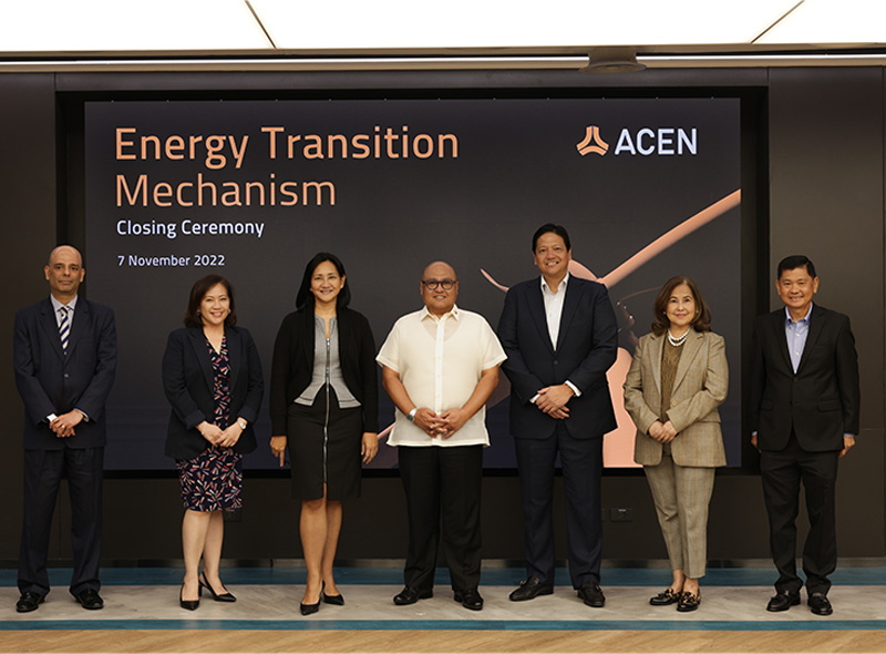 ACEN completes the world’s first Energy Transition Mechanism