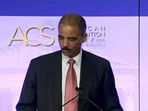 Eric Holder on the Rule of Law - 2008 ACS National Convention | ACS