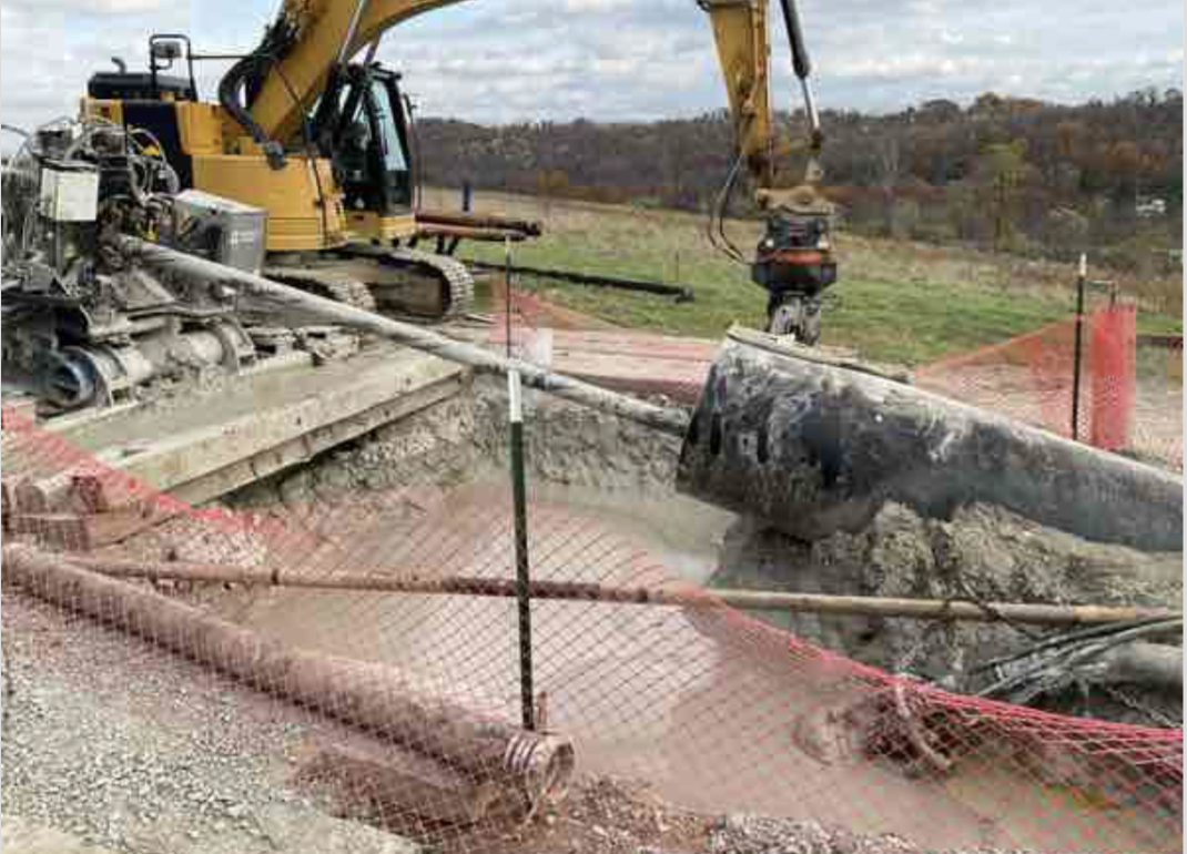 MarkWest spills over 1M gallons of drilling fluid into mine during pipeline construction - The Allegheny Front