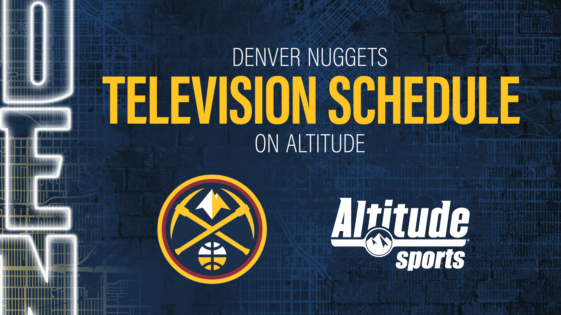 ALTITUDE ANNOUNCES 2022-23 DENVER NUGGETS BROADCAST SCHEDULE - Altitude Sports