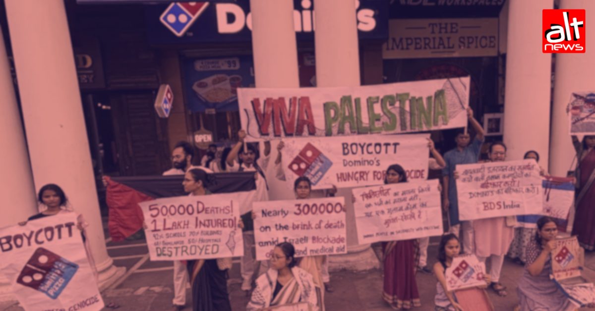 Pro-Palestine group in Pune attacked by Hindutva mob, booked for promoting religious enmity - Alt News