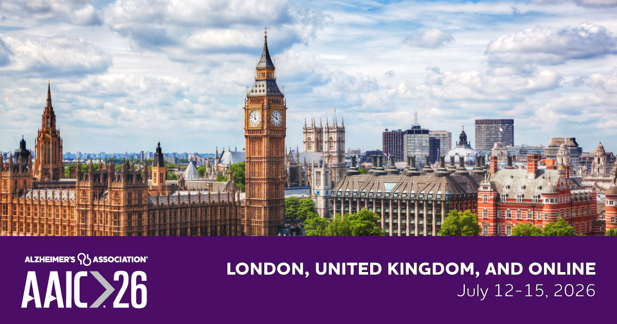 AAIC | July 12-15, 2026 | Alzheimer's Association