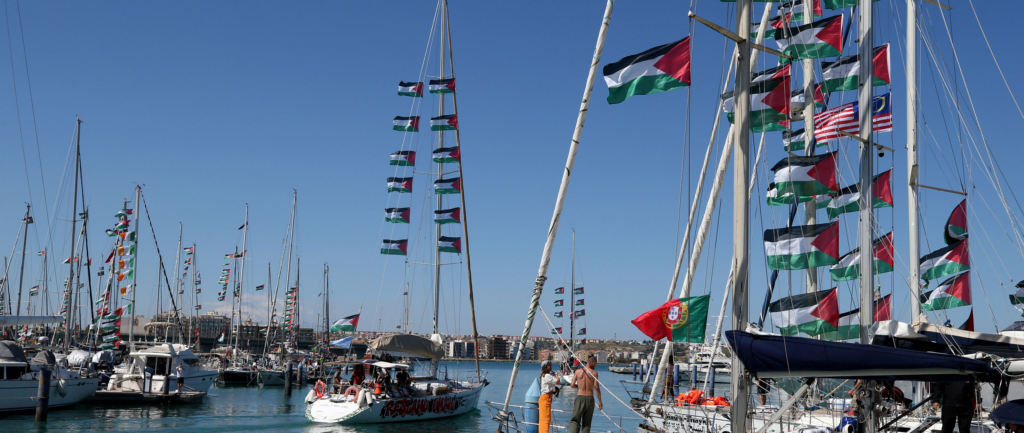 L'interception par Israël de la flottille mondiale Sumud naviguant vers Gaza avive les craintes pour les 175 militant·e·s détenus arbitrairement - Amnesty International