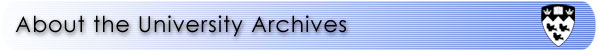 General Information > About the University Archives