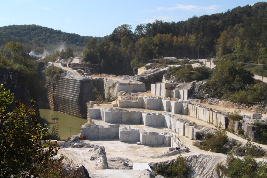 How marble from a small town in Georgia built America's top monuments to power