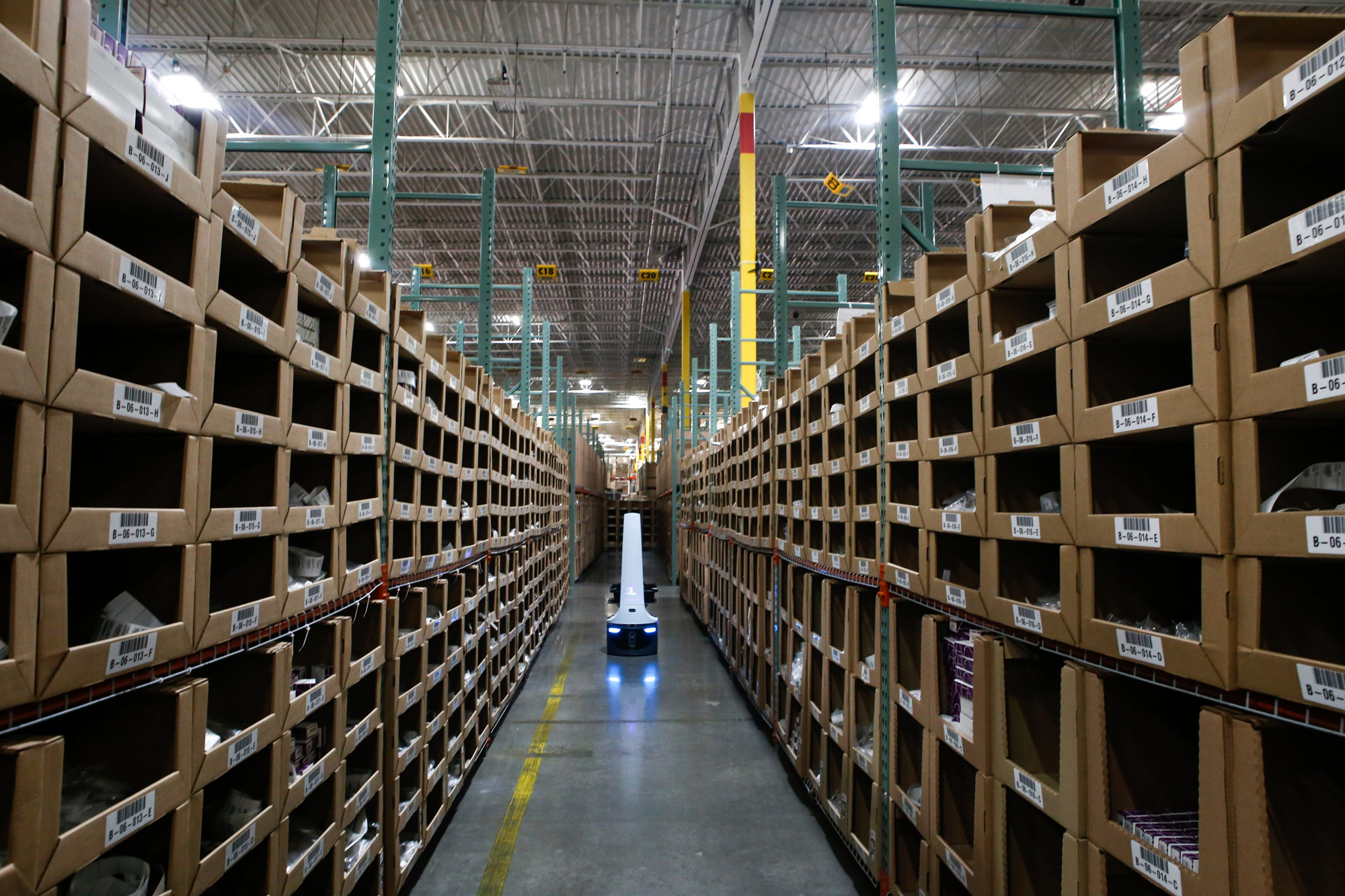 Fulfillment centers, robotic logistics, and the future of retail