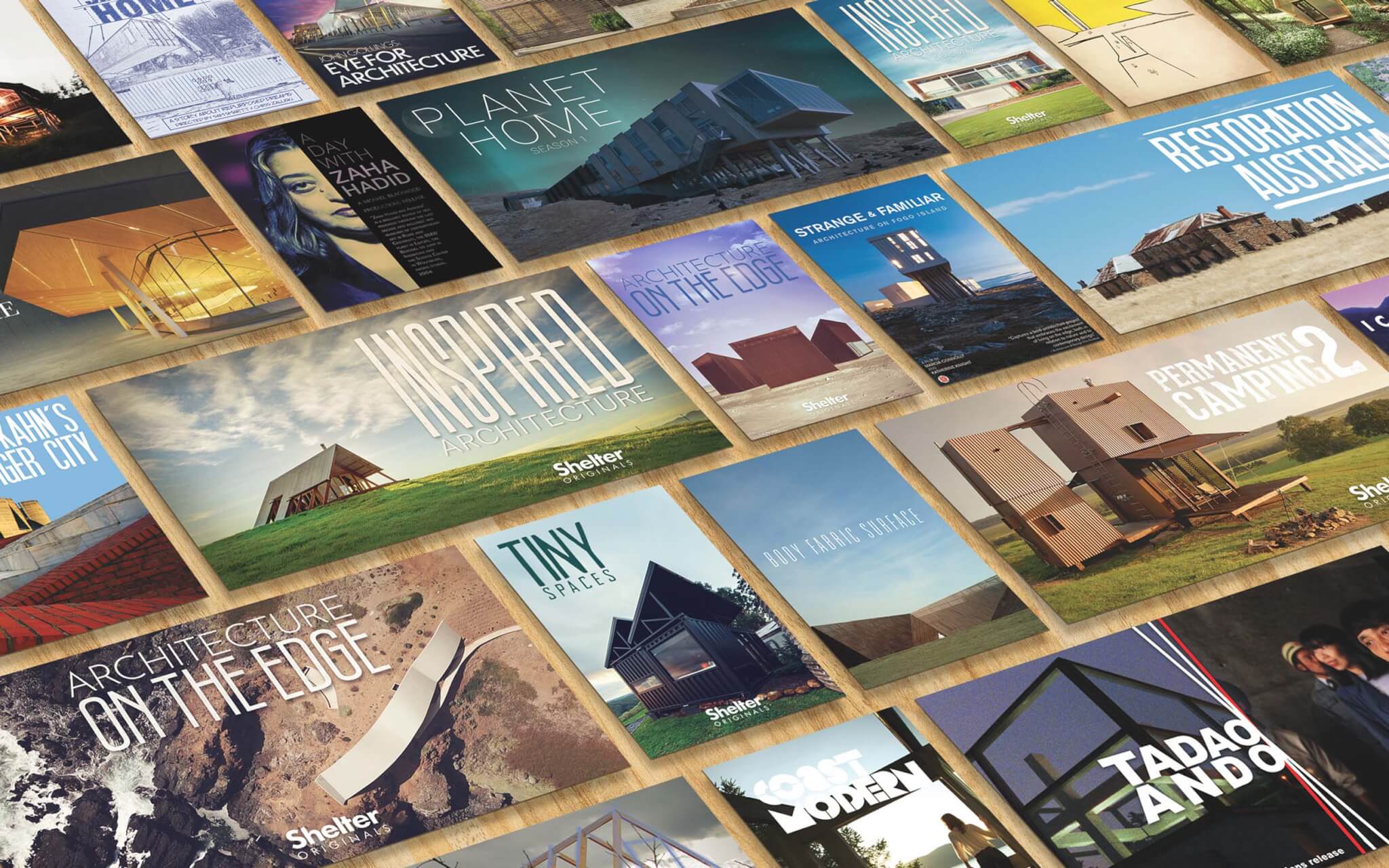 Shelter is a streaming service for architecture films