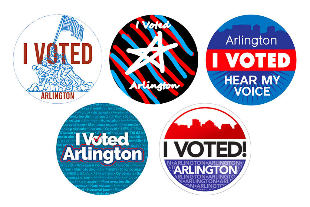 The Votes Are In and Arlington Has a New ‘I Voted’ Sticker | ARLnow.com