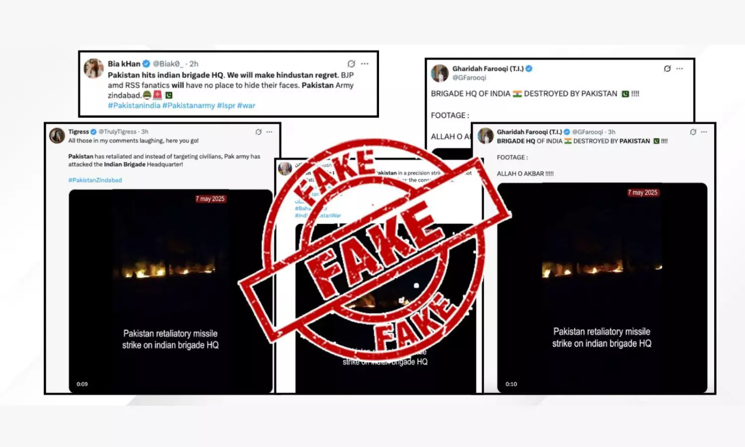 Fact Check: Did Pakistan Attack Indian Brigade Headquarters?