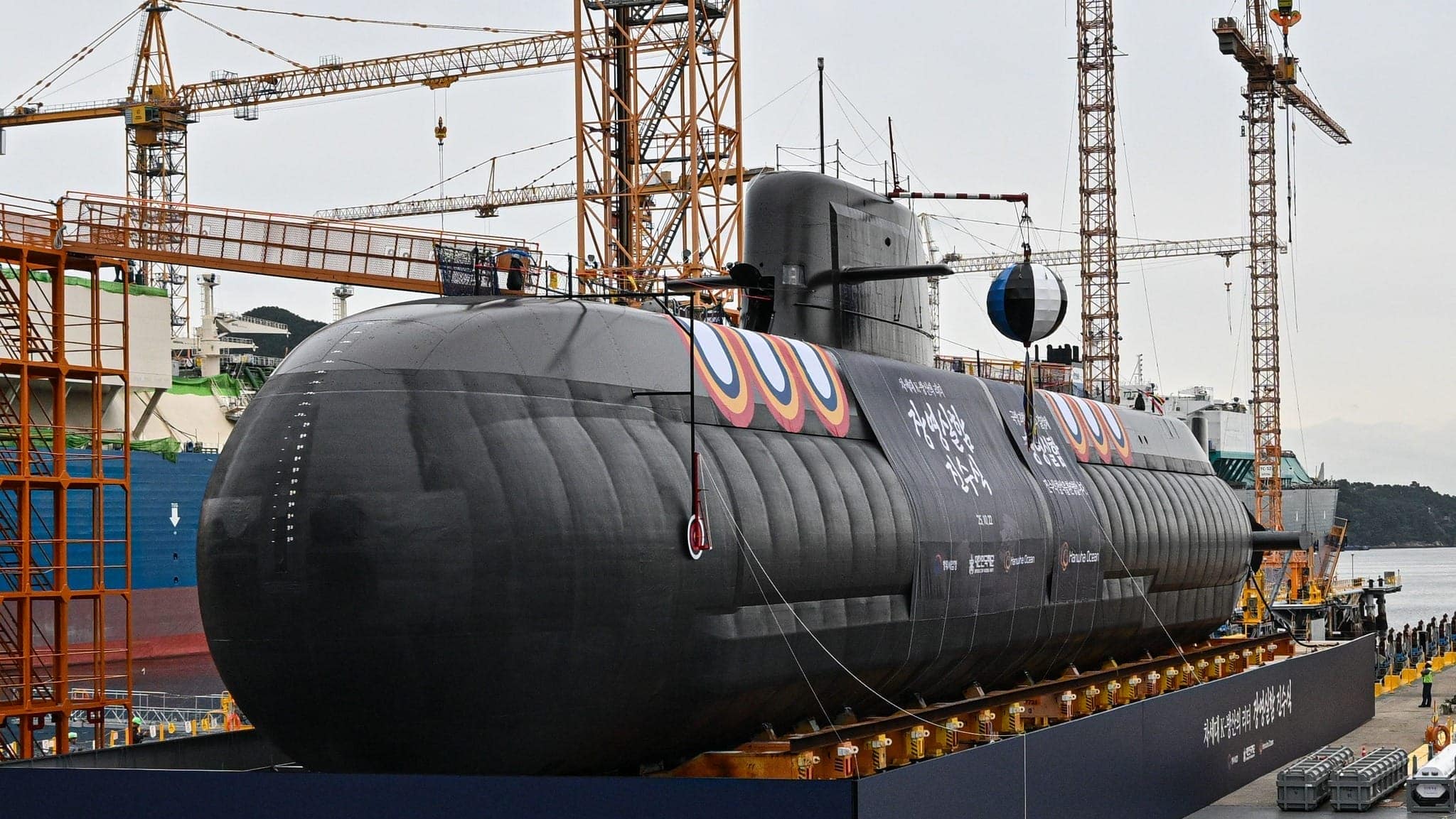 South Korea launches first KSS-III Batch 2 submarine - Asian Military Review