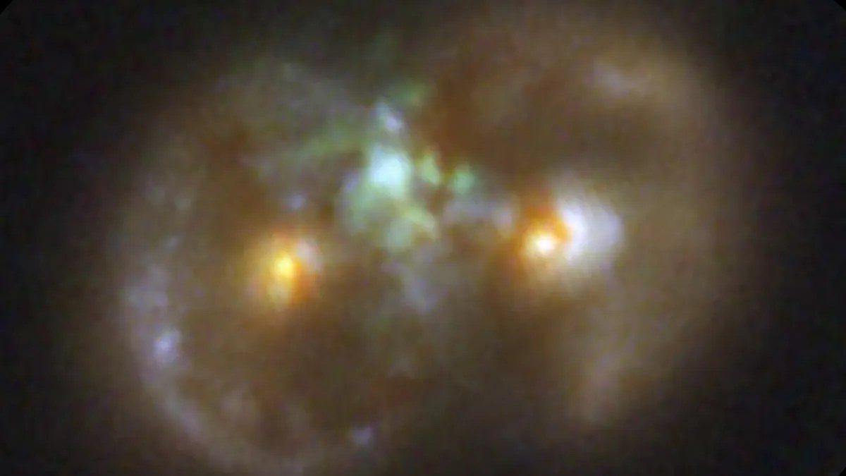 Infinity Galaxy offers evidence of direct collapse black hole