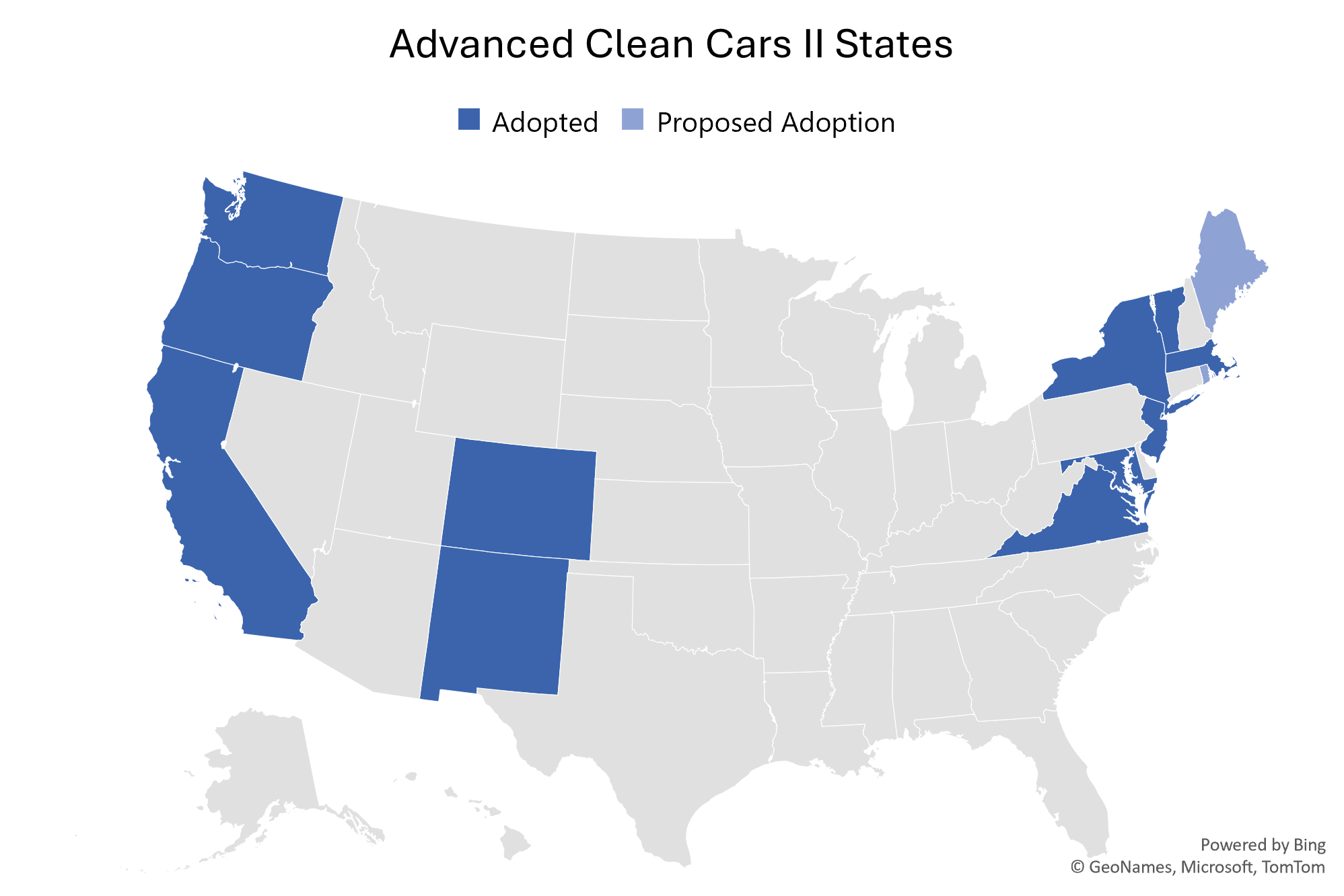 12 States Have Formally Adopted Advanced Clean Cars II – Atlas EV Hub