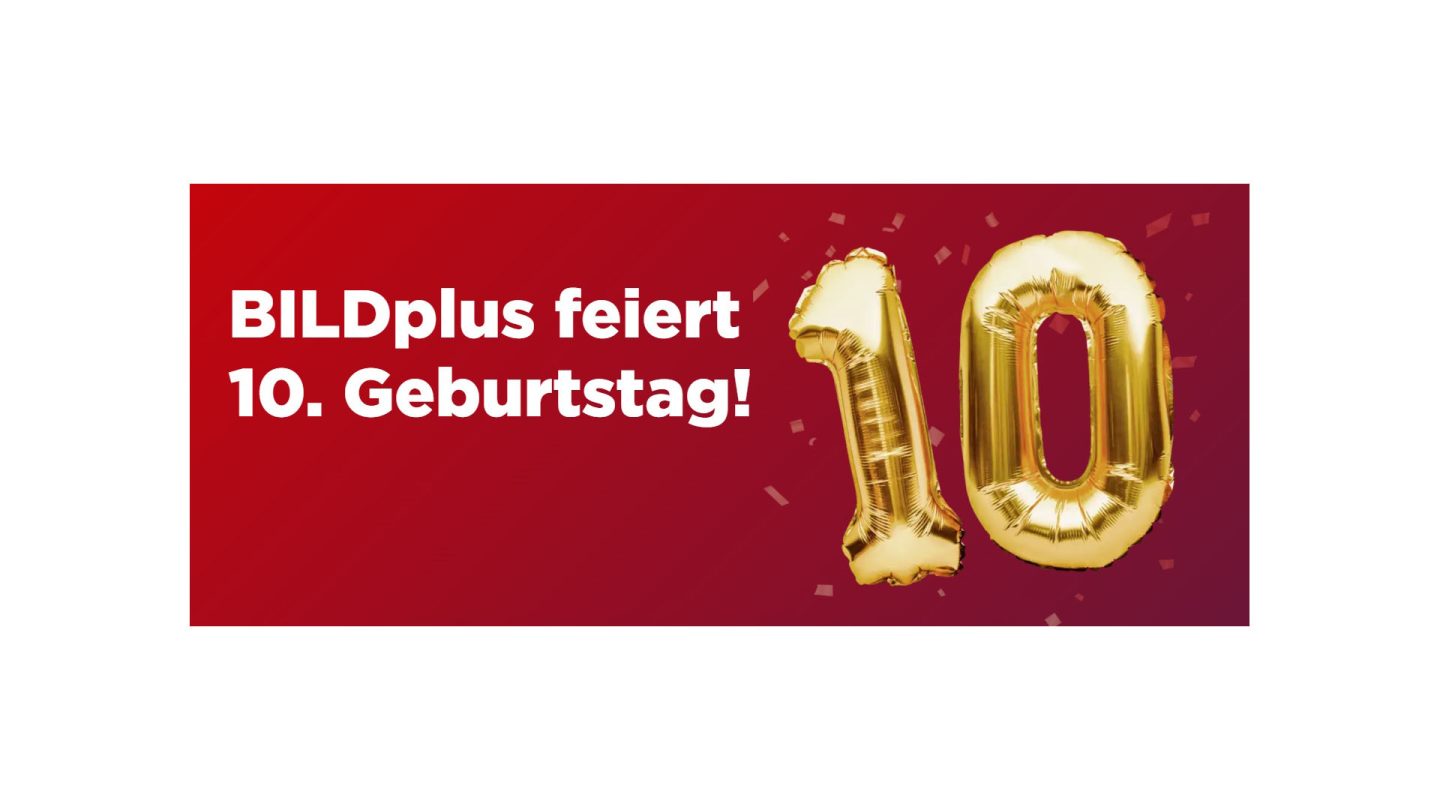 10 Jahre BILDplus: Ein Pionier für Paid Content feiert Jubiläum