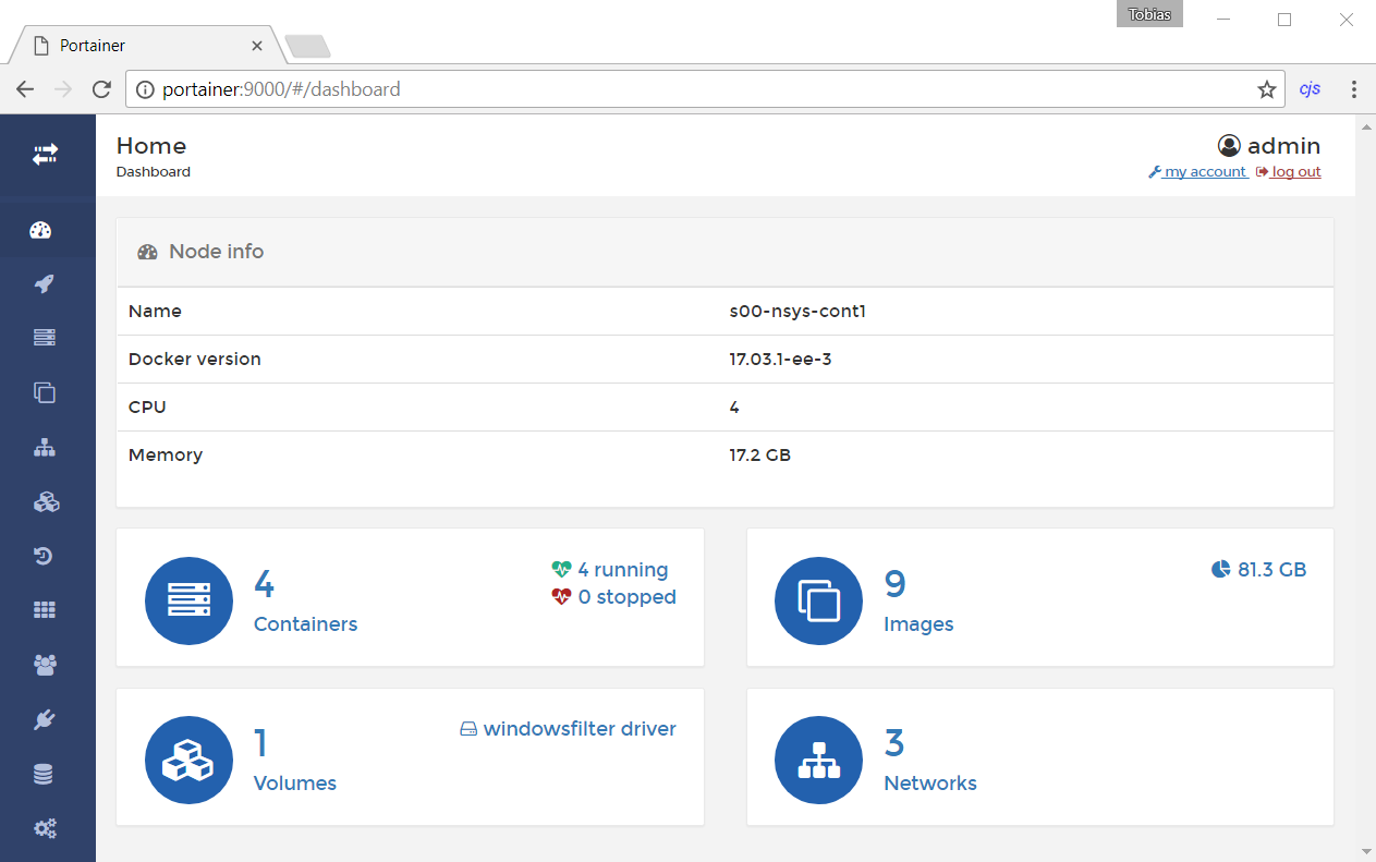 NAV on Docker with Portainer - Axians Infoma